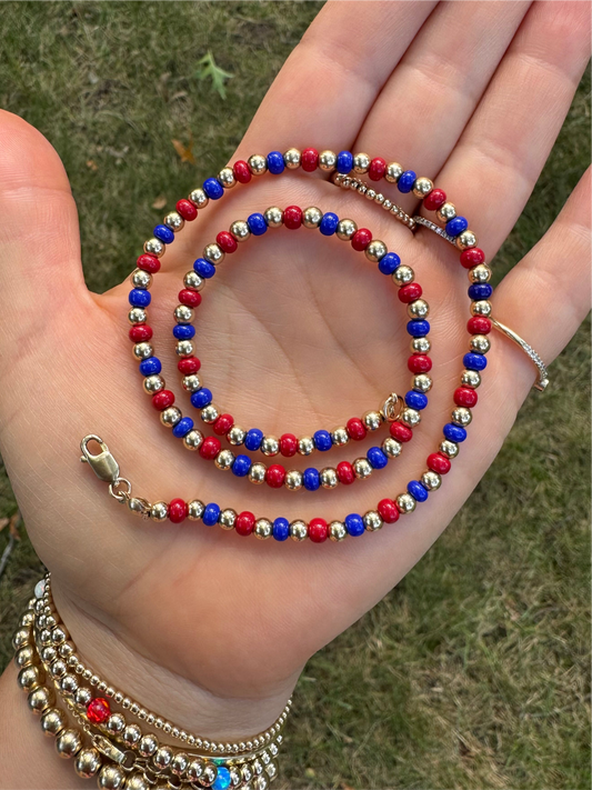 Buffalo Love Beaded Necklace