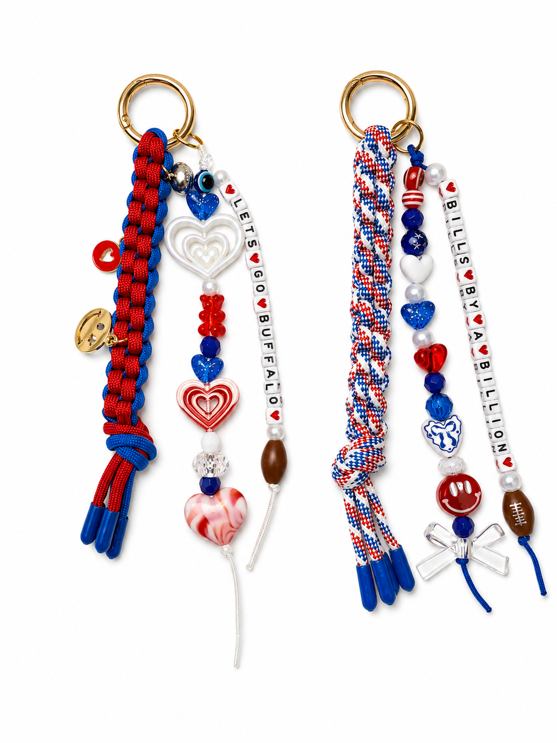 Paracord Personalized Buffalo Bag Charm