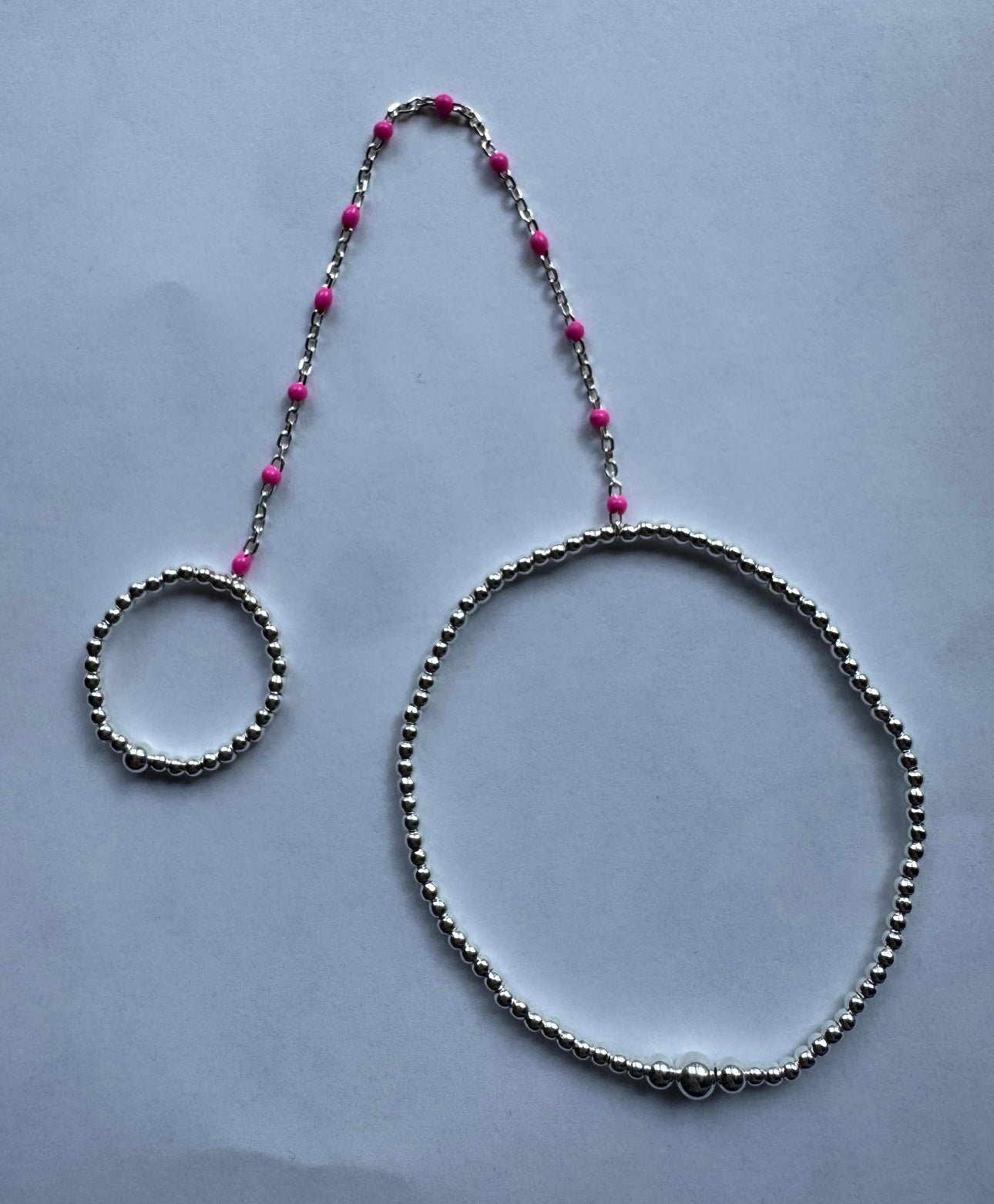 Beaded Hand Chain