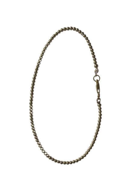 2.5mm Classic Beaded Anklet