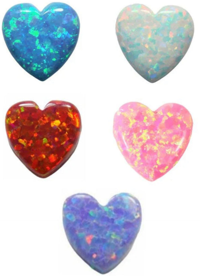 Mini Opal Heart