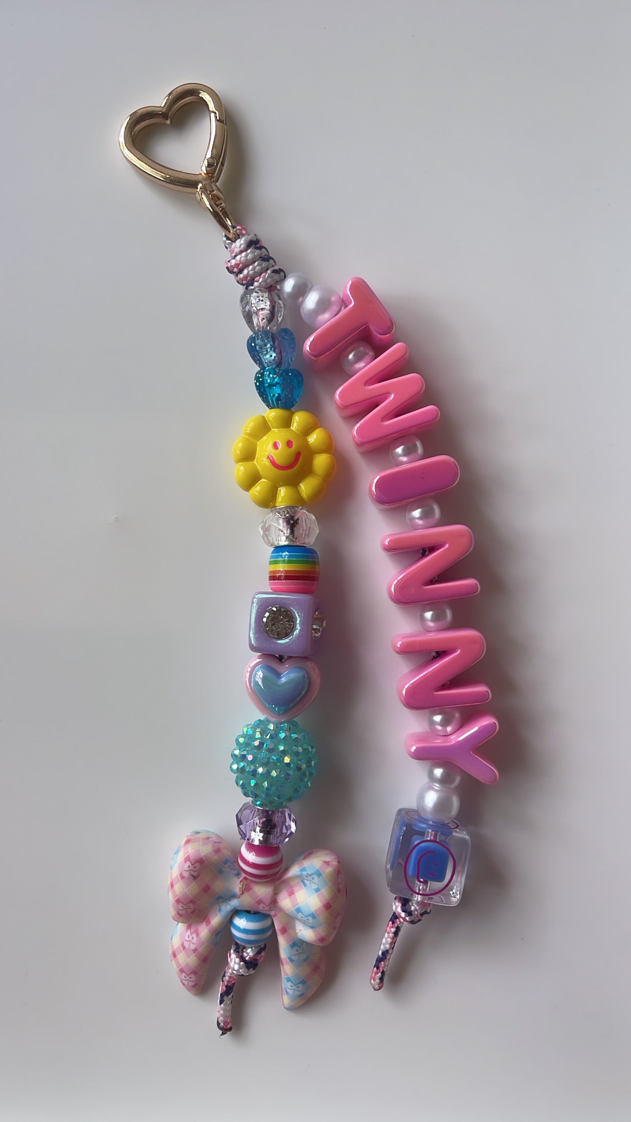 Paracord Personalized Bag Charm