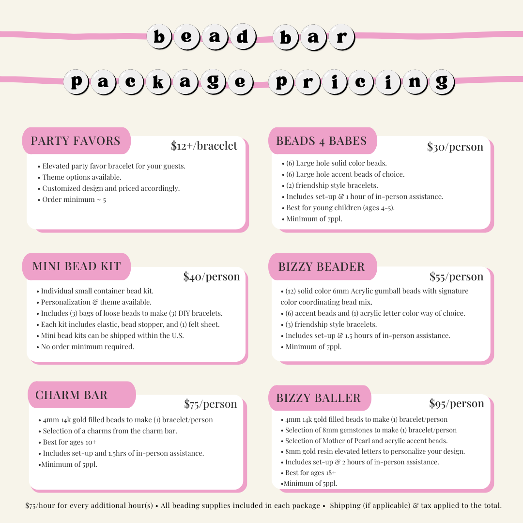 The Bead Bar by Bizzy Beads