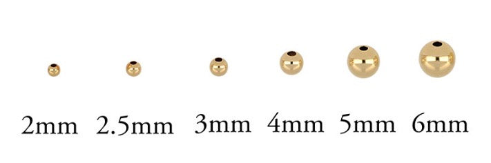 3mm 14k Gold Filled Bead
