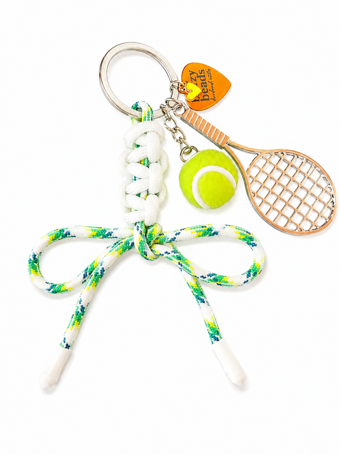 Tennis Paracord Bag Charm