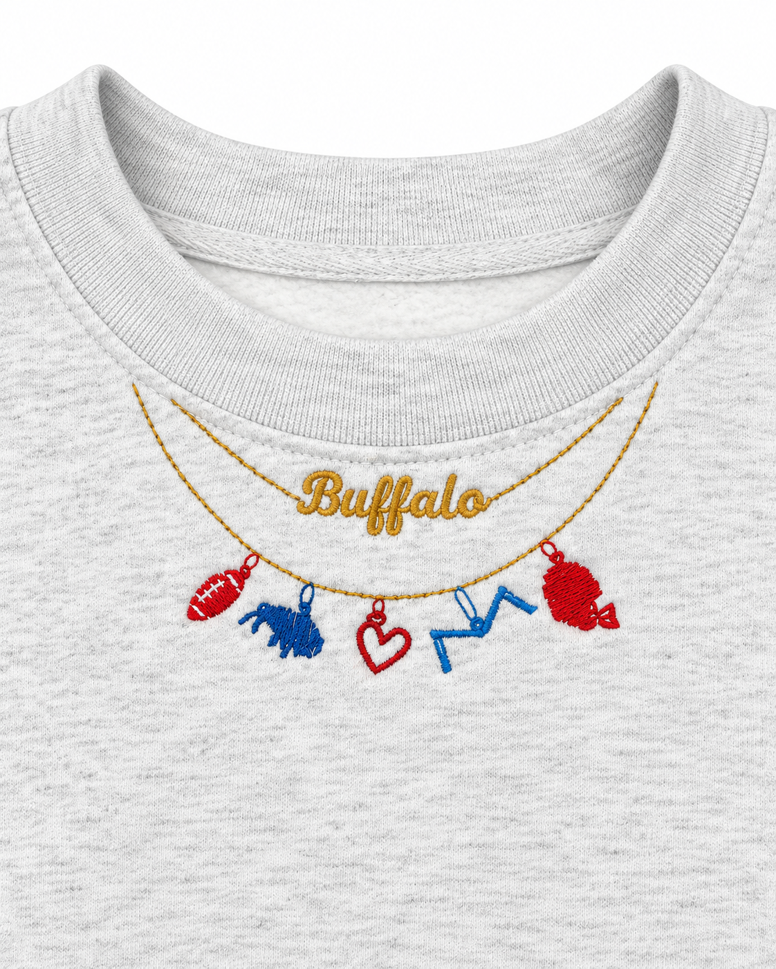 Buffalo Charm Crewneck Sweatshirt