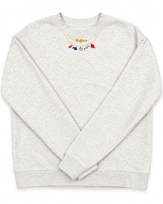 Buffalo Charm Crewneck Sweatshirt