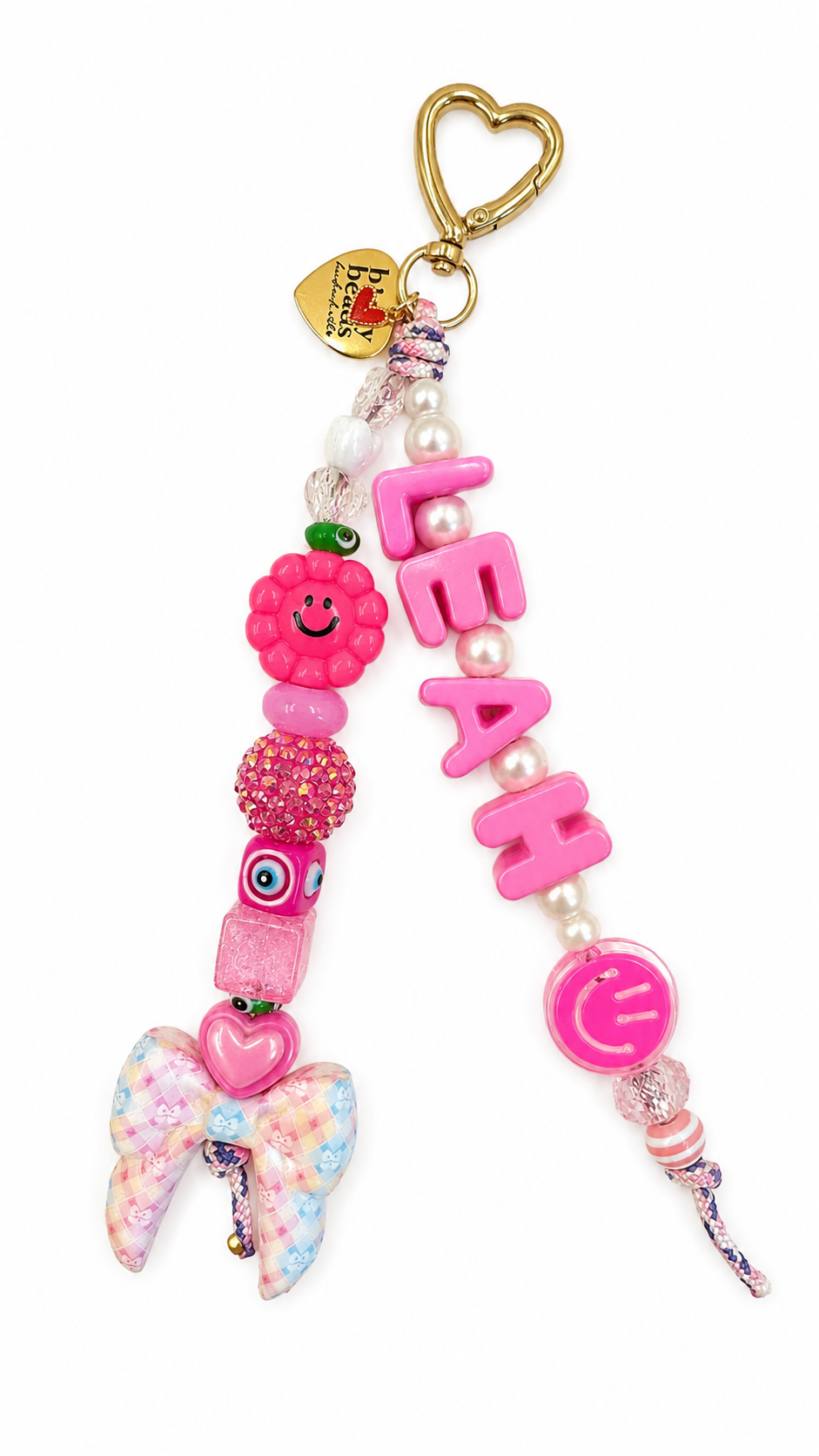 Paracord Personalized Bag Charm