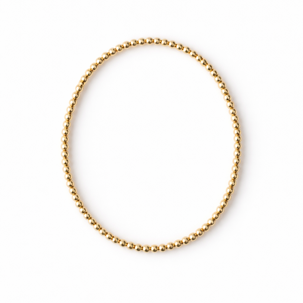 2.5mm Classic Bead Bracelet