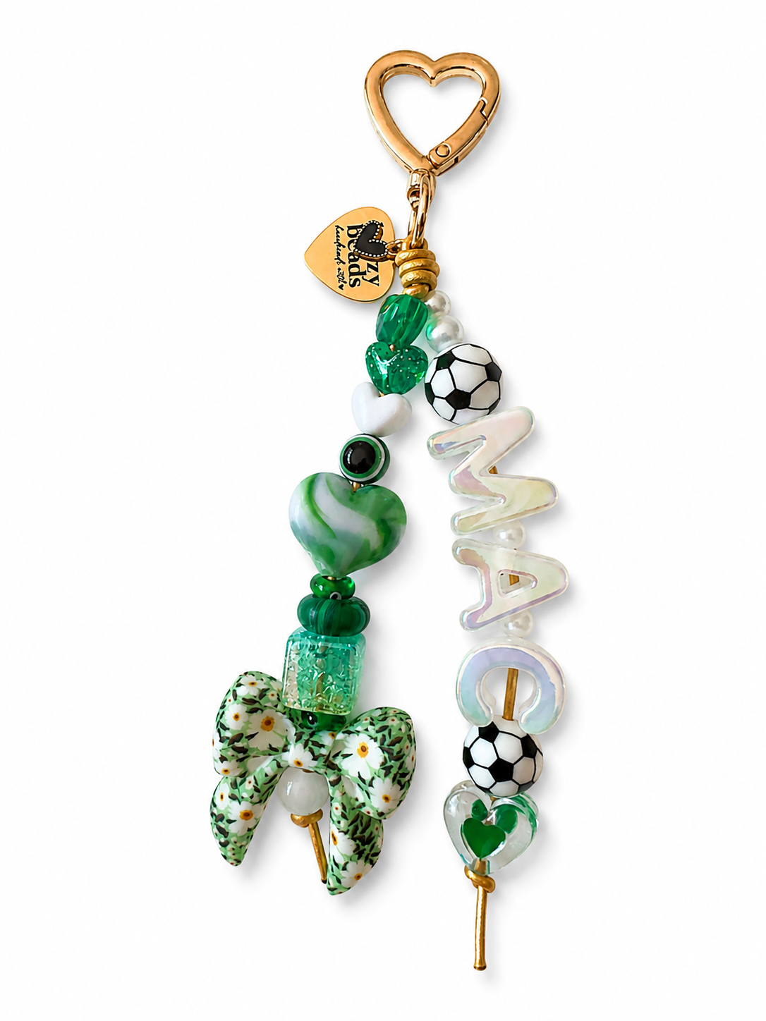 Leather Personalized Bag Charm