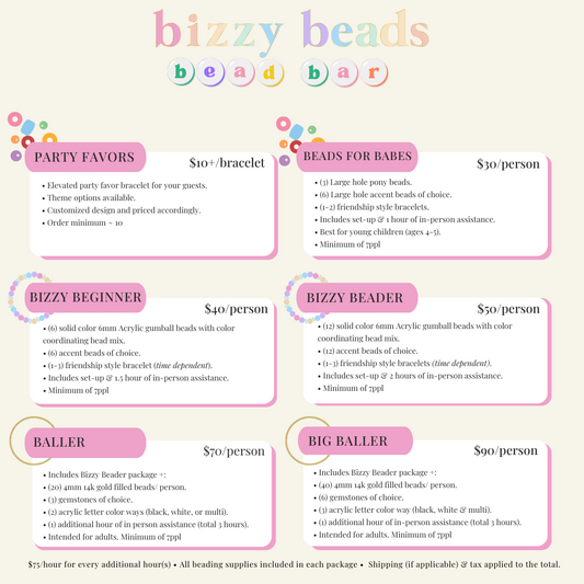 The Bead Bar by Bizzy Beads