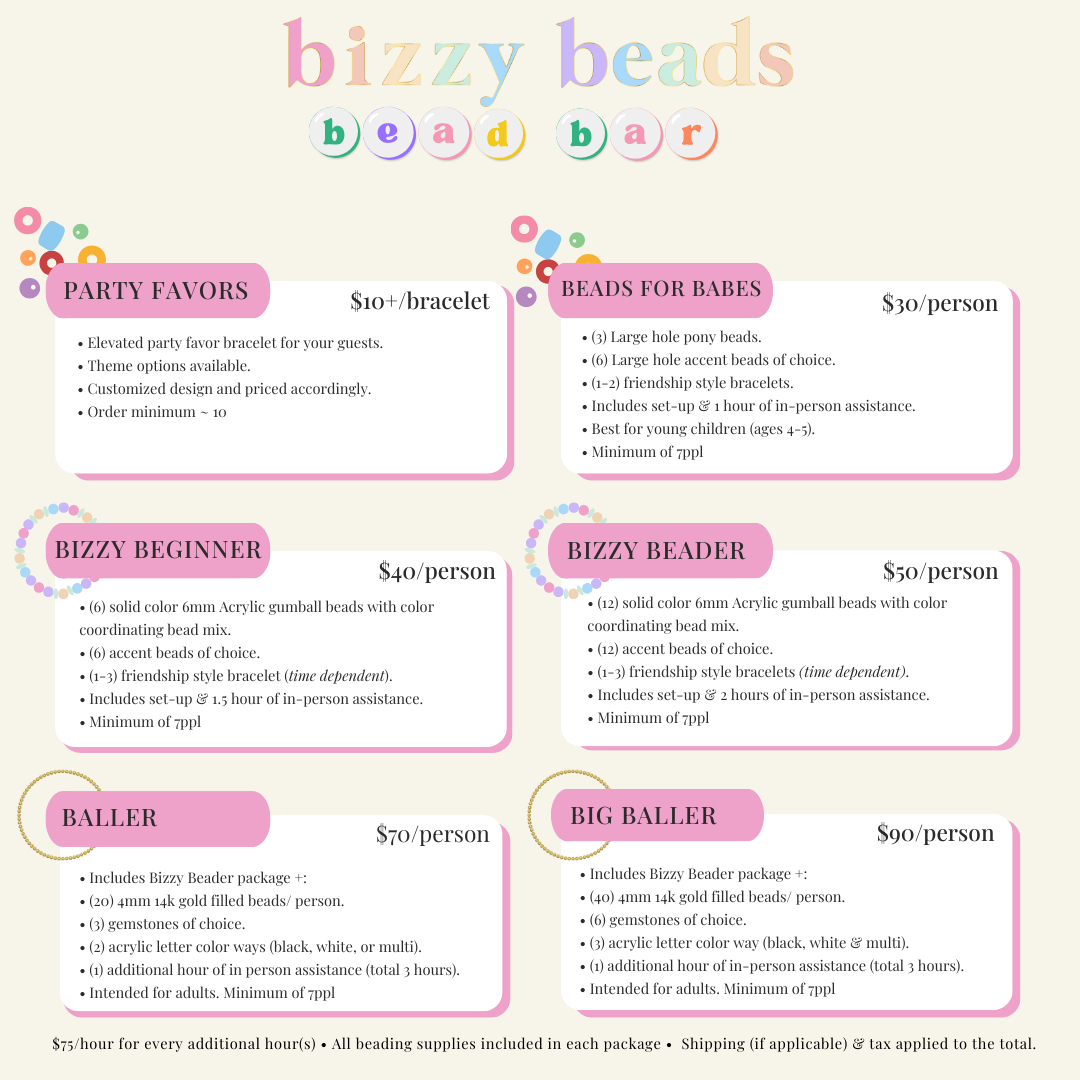 The Bead Bar by Bizzy Beads