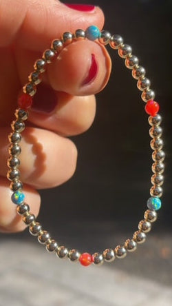Curtain Call Beaded Bracelet