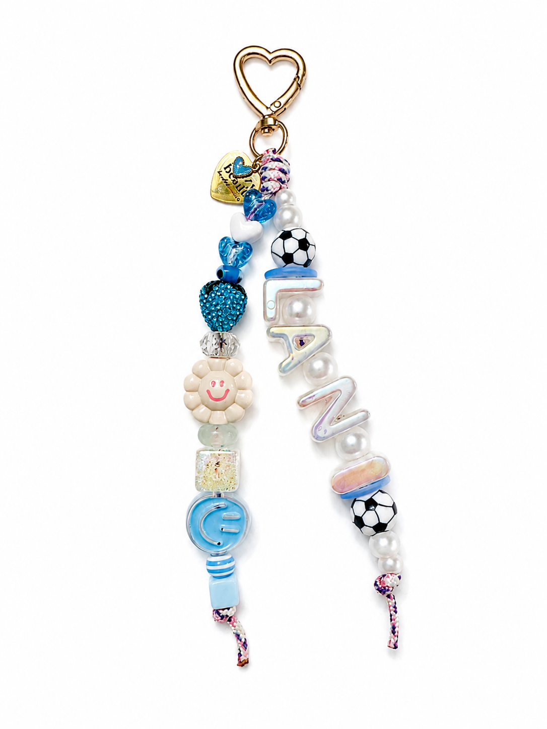 Paracord Personalized Bag Charm