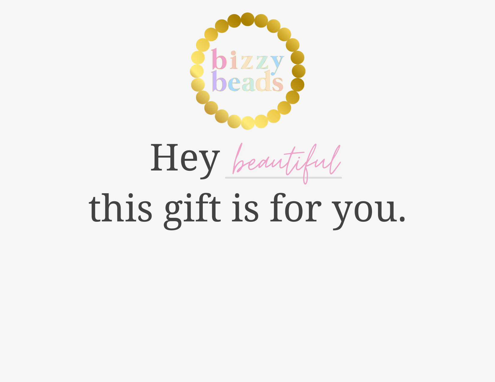 Bizzy Beads Gift Card Bizzy Beads, LLC