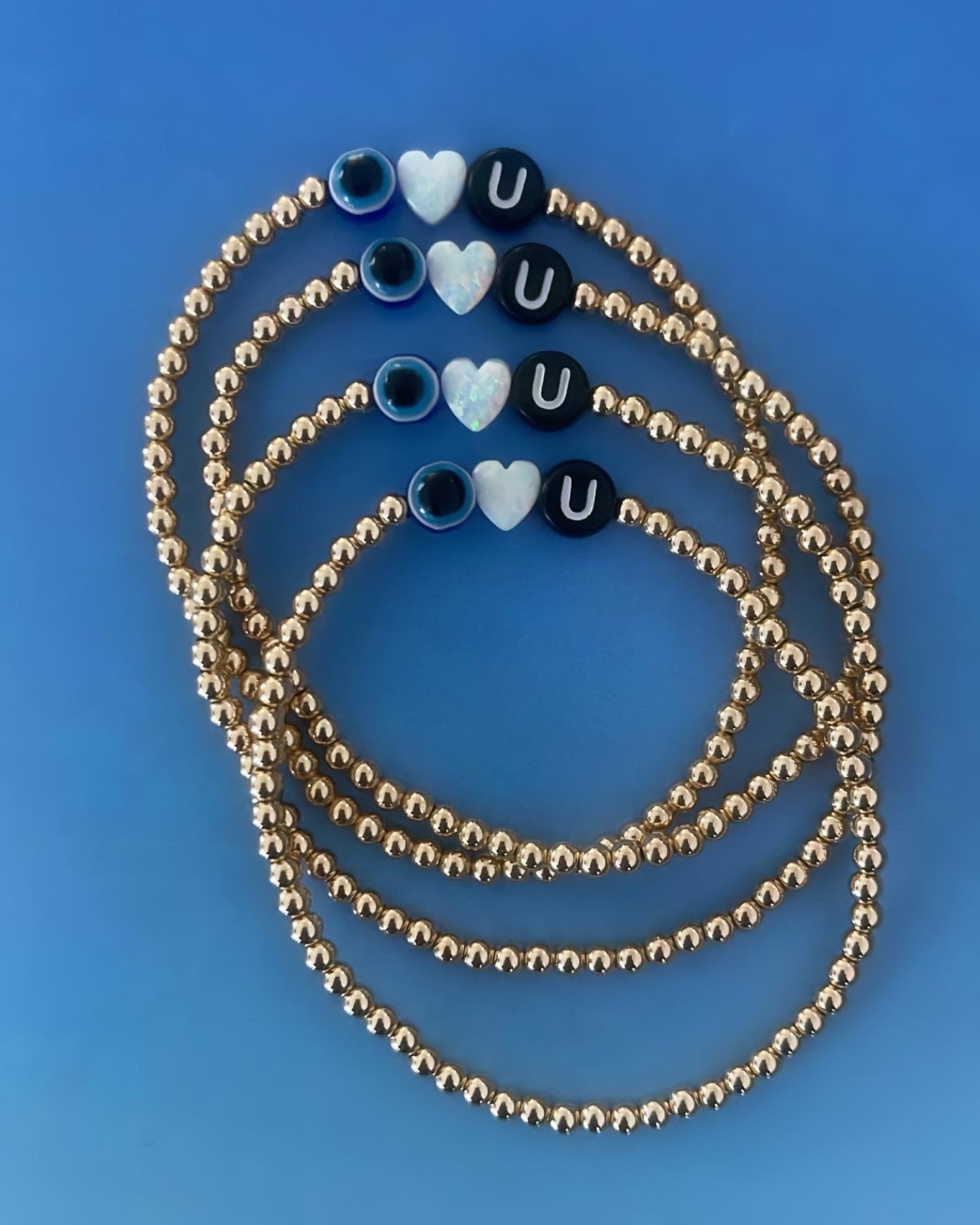 🧿🤍U bracelet Bizzy Beads, LLC