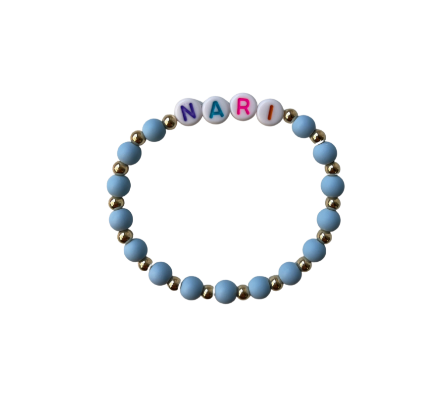 You Name It - Acrylic Personalized Bracelet Bizzy Beads, LLC