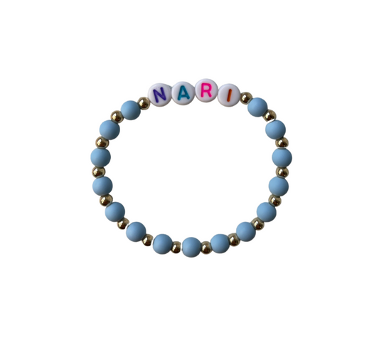 You Name It - Acrylic Personalized Bracelet Bizzy Beads, LLC
