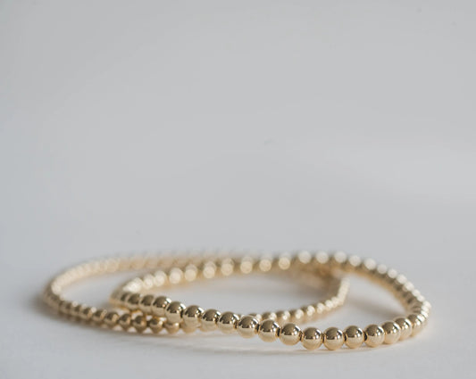4mm Classic Bracelet Bizzy Beads, LLC